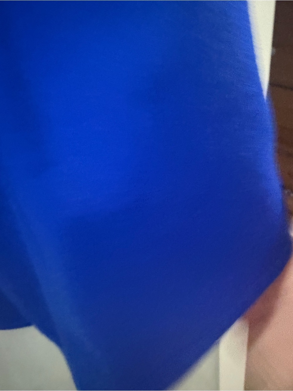 Naomi Nomi New Oxford in Electrical blue merino wool - Picture 5 of 5